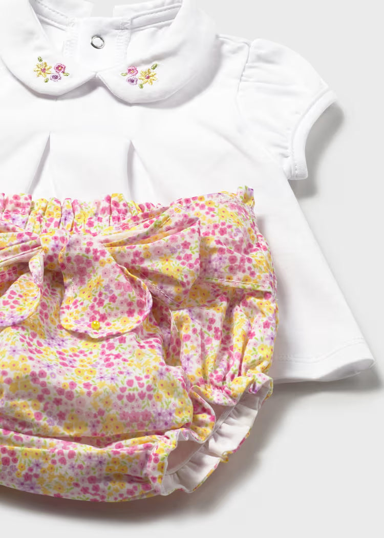 Mayoral Newborn Girl 3-Piece Set- Sunny