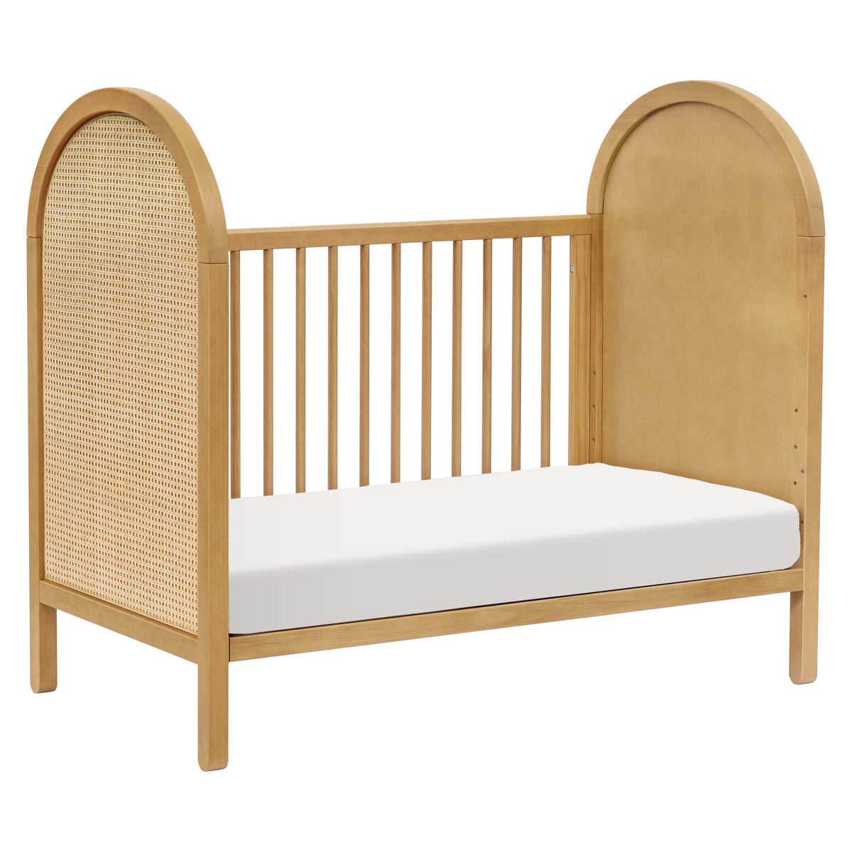 Babyletto Bondi Cane 3-in-1 Convertible Crib with Toddler Bed Conversion Kit