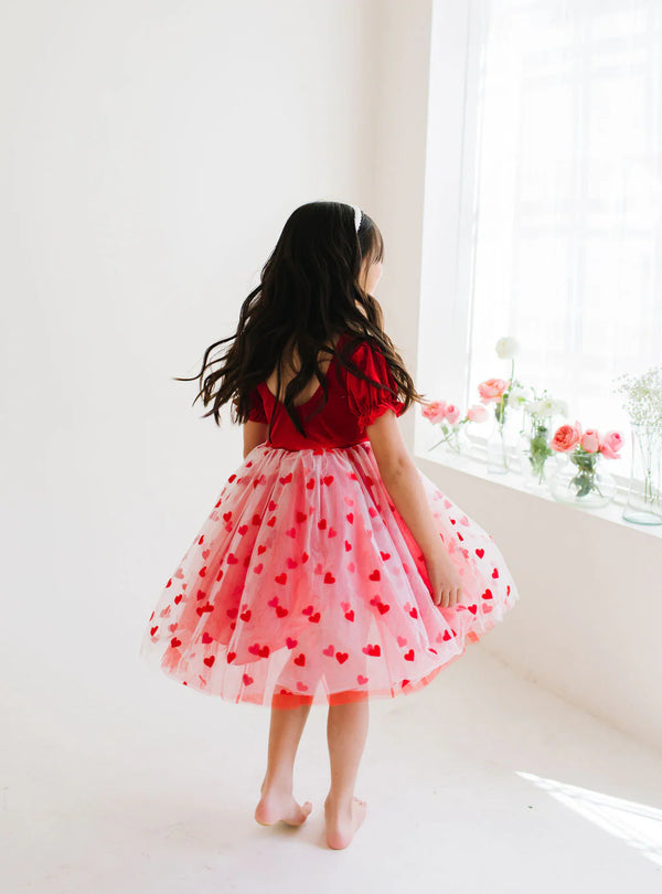 Ollie Jay Rose Dress in Valentine