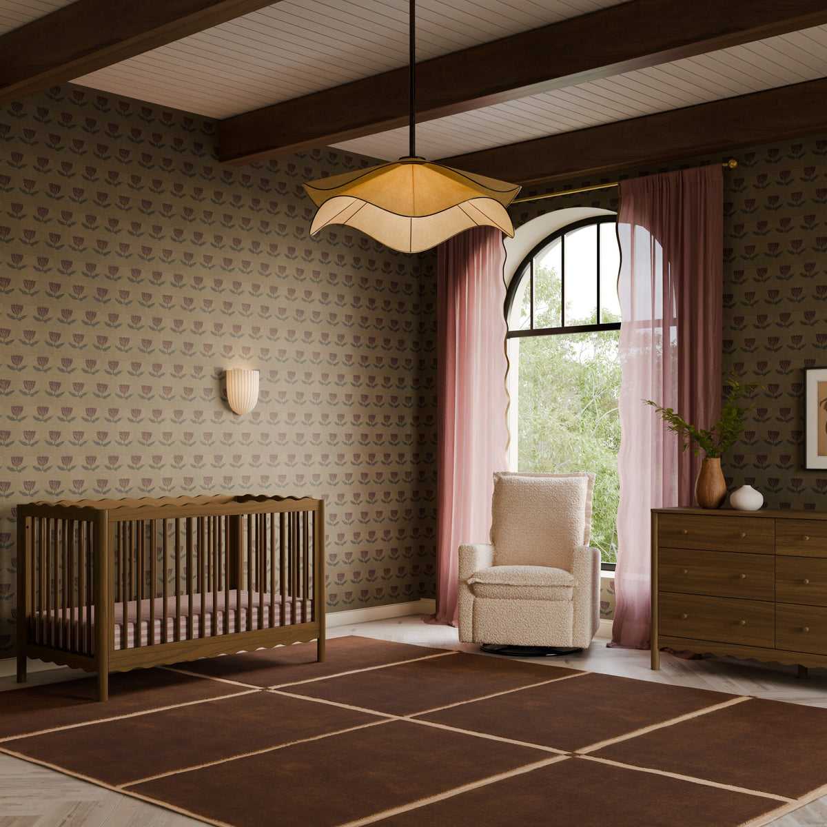 Babyletto Swell 4-in-1 Convertible Crib with Toddler Bed Conversion Kit