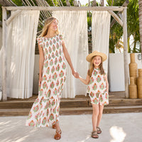 Pink Chicken Women's Sen Dress-Pink Bellflower