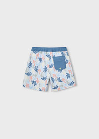 Mayoral Printed Swim Shorts Boston Kids- Sky Blue