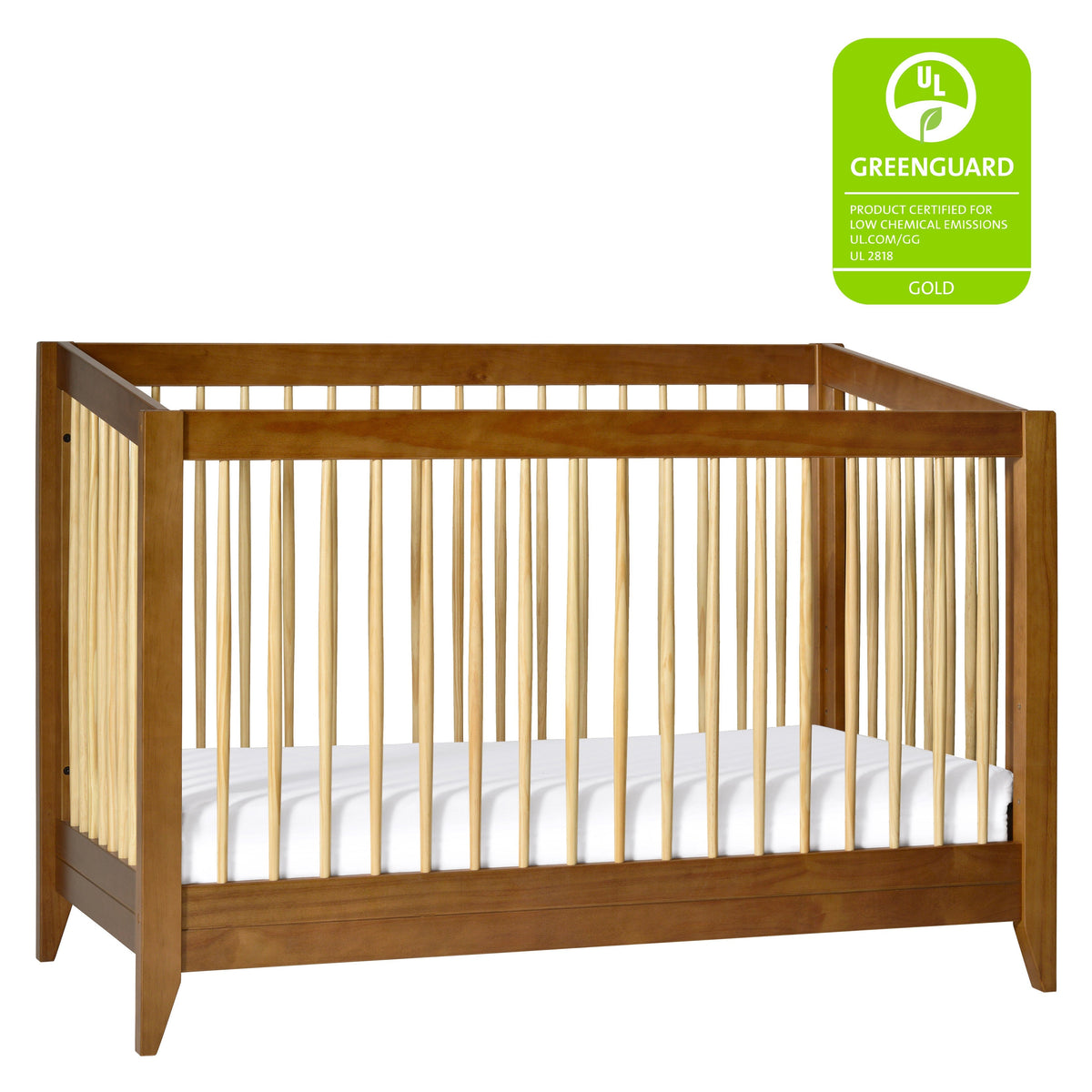 Babyletto Sprout 4-in-1 Convertible Crib with Toddler Bed Conversion Kit