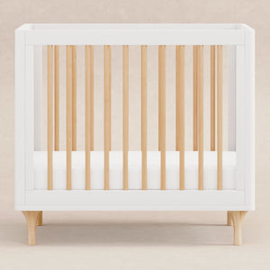 Babyletto Lolly 4-in-1 Convertible Mini Crib with Toddler Bed Conversion Kit