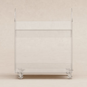 Babyletto Presto Acrylic Bookcase and Cart