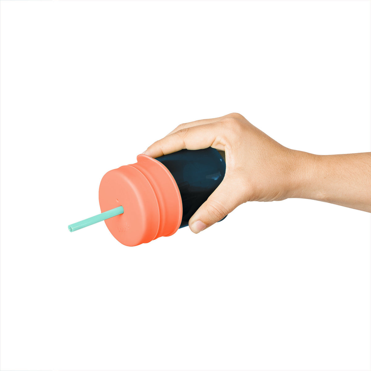 Boon SNUG™ STRAW Universal Silicone Straw Lids & Cup