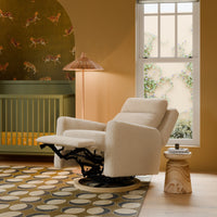 Babyletto Sigi Pro Power Recliner & Swivel Glider with Power Adjustable Headrest and Lumbar Support