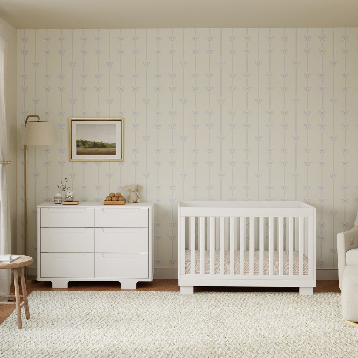 Babyletto Modo 3-in-1 Convertible Crib with Toddler Bed Conversion Kit