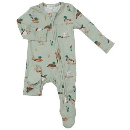 Angel Dear Ducks 2-Way Zipper Footie