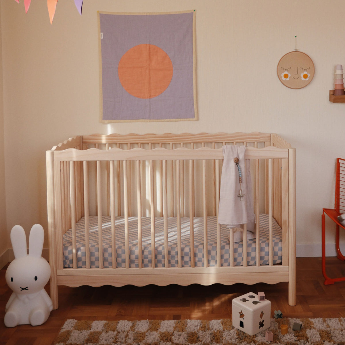 Babyletto Swell 4-in-1 Convertible Crib with Toddler Bed Conversion Kit