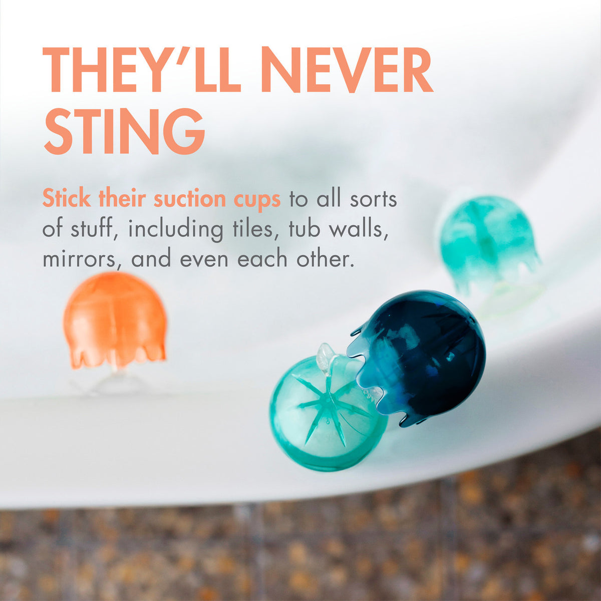 Boon JELLIES™ Buliding Bath Toy 9PCS