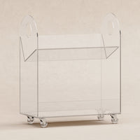 Babyletto Presto Acrylic Bookcase and Cart