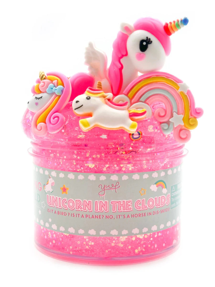 Young + Wild and Friedman Sensory Slime- Unicorn in the Clouds