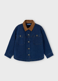 Mayoral Unisex Denim Overshirt II Super Dark Denim