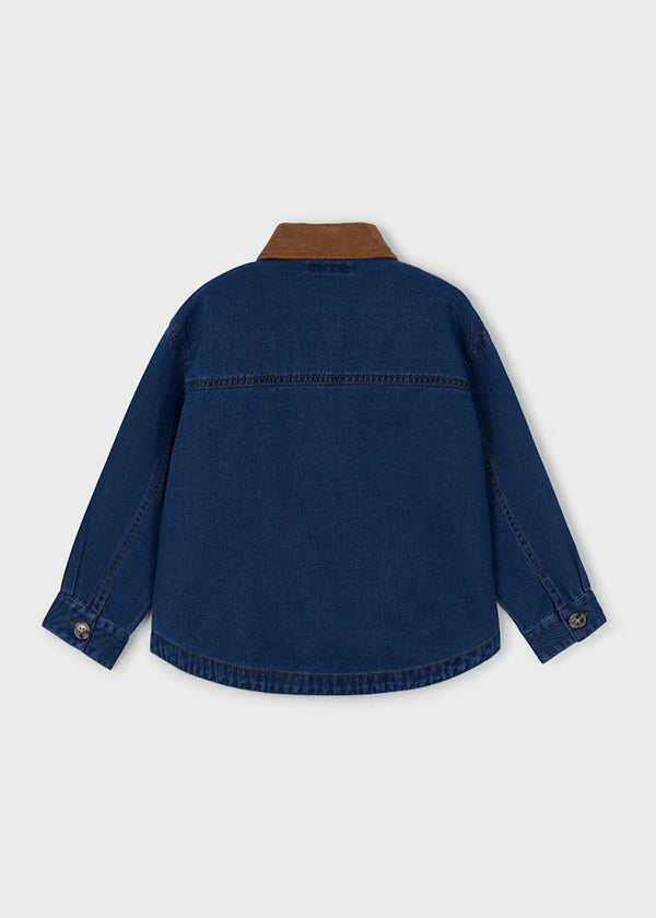 Mayoral Unisex Denim Overshirt II Super Dark Denim