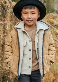 Mayoral Unisex Reversible Sherpa Puffer Jacket