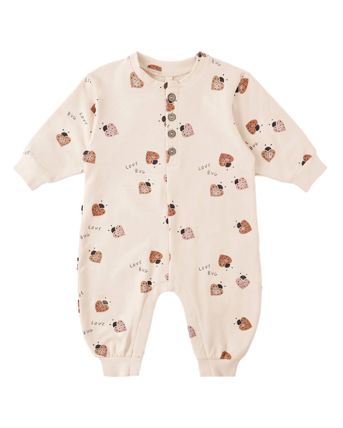 Quincy Mae Relaxed Jumpsuit II Love Bug