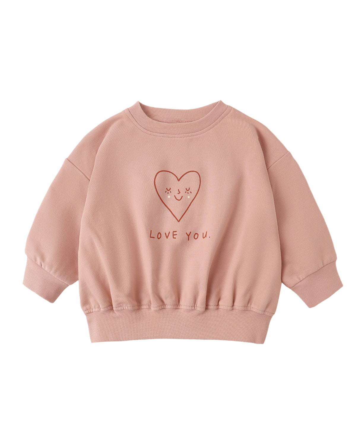 Quincy Mae Relaxed Sweatshirt II Love