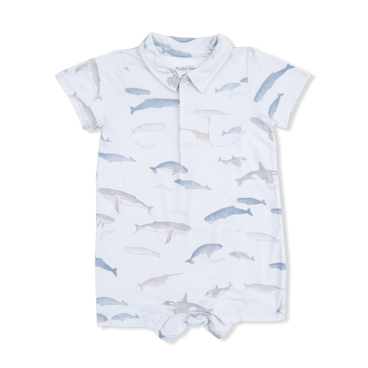 Angel Dear Little Whales - Polo Shortie