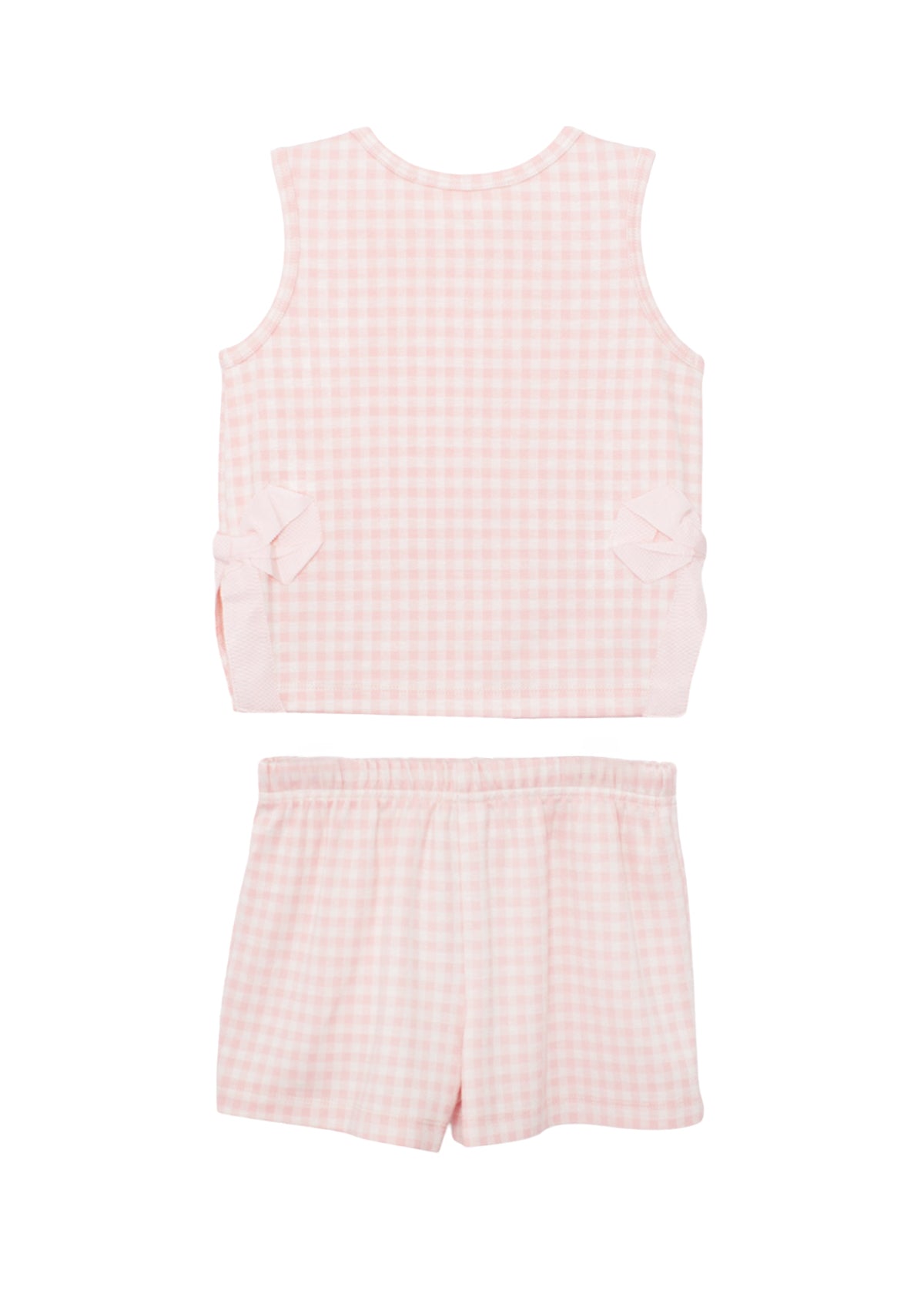 mabel + honey Pink Plaid Perfection Two Piece Set