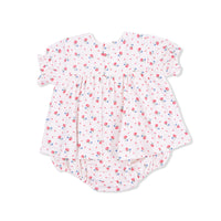 Angel Dear Joli Rosette - Smocked Ruffle Bubble With Skirt