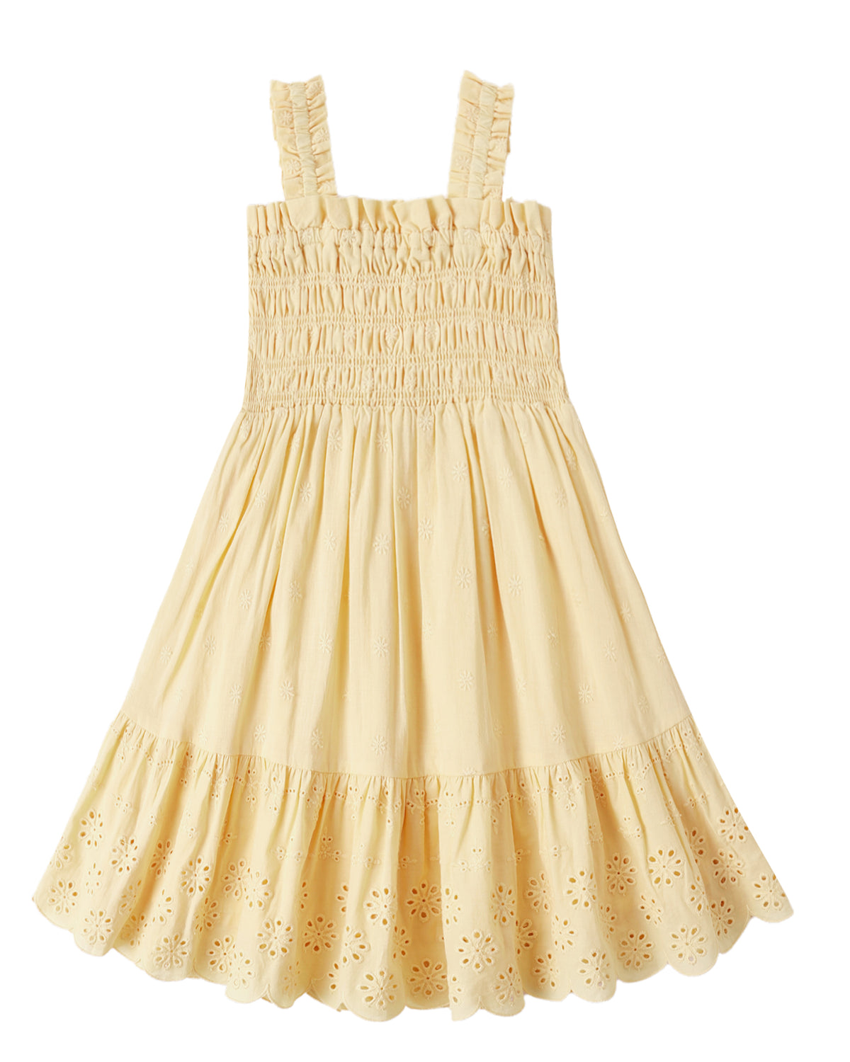 Rylee + Cru Hanna Dress II Lemon