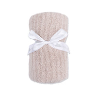 Angel Dear Chenille  Blanket With Striped Texture