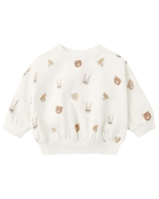 Quincy Mae Relaxed Fleece Sweatshirt- Critters
