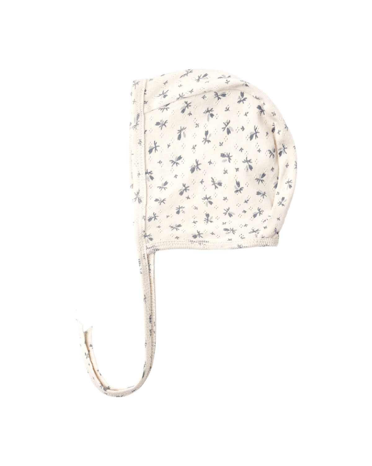 Quincy Mae Baby Bonnet- Blue Ditsy