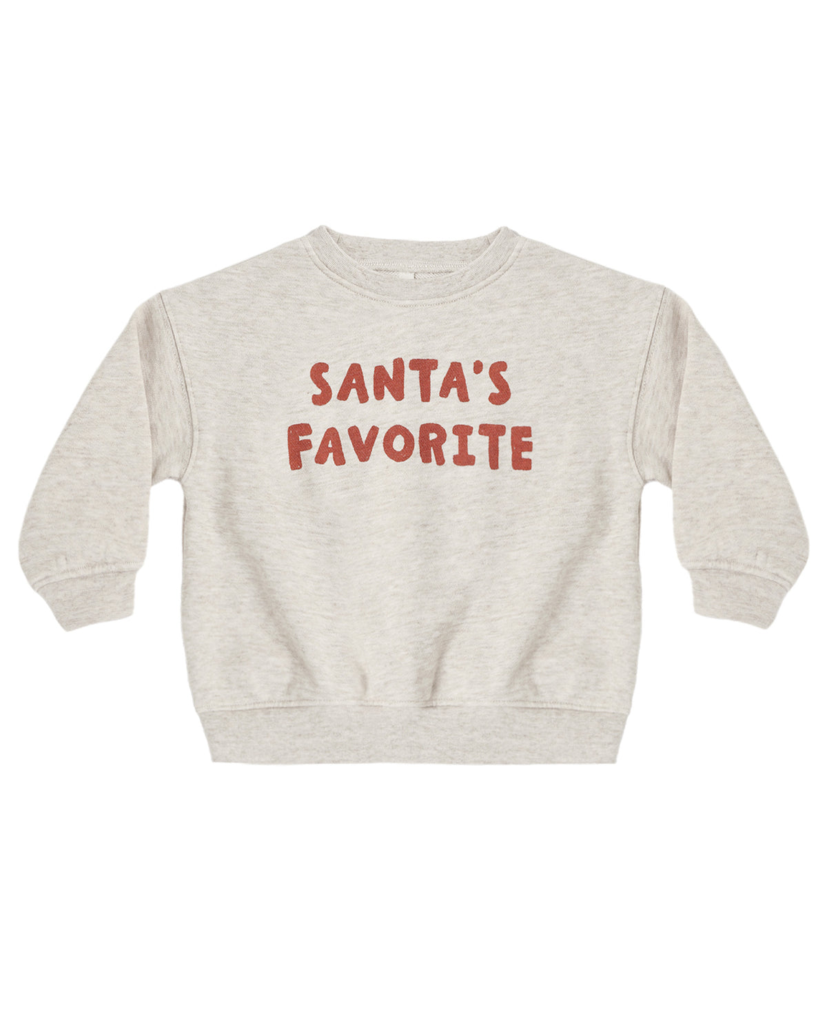 Rylee + Cru Relaxed Sweatshirt- Santa's Favorite