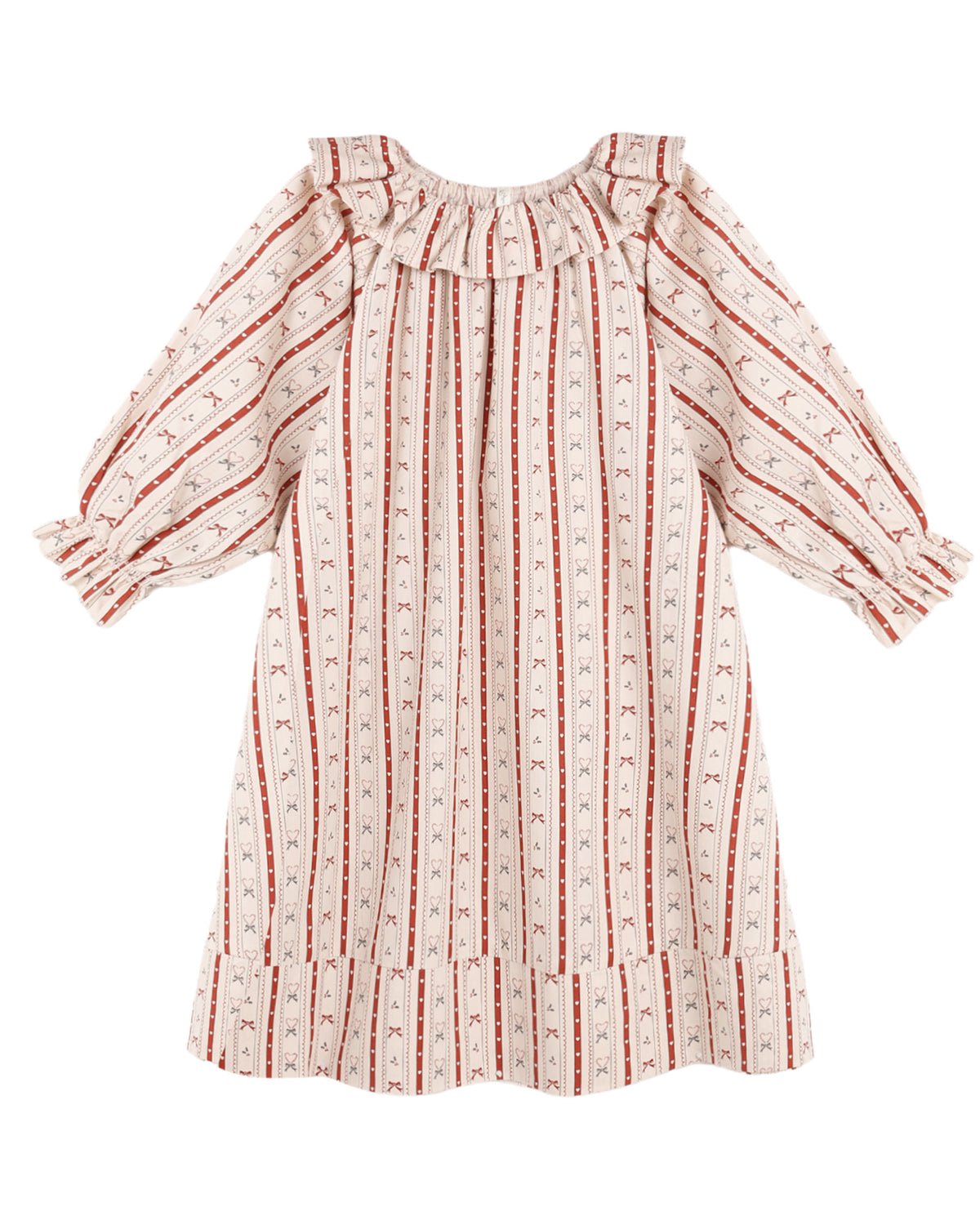 Rylee + Cru Girls Nightgown- Candy Cane Lane