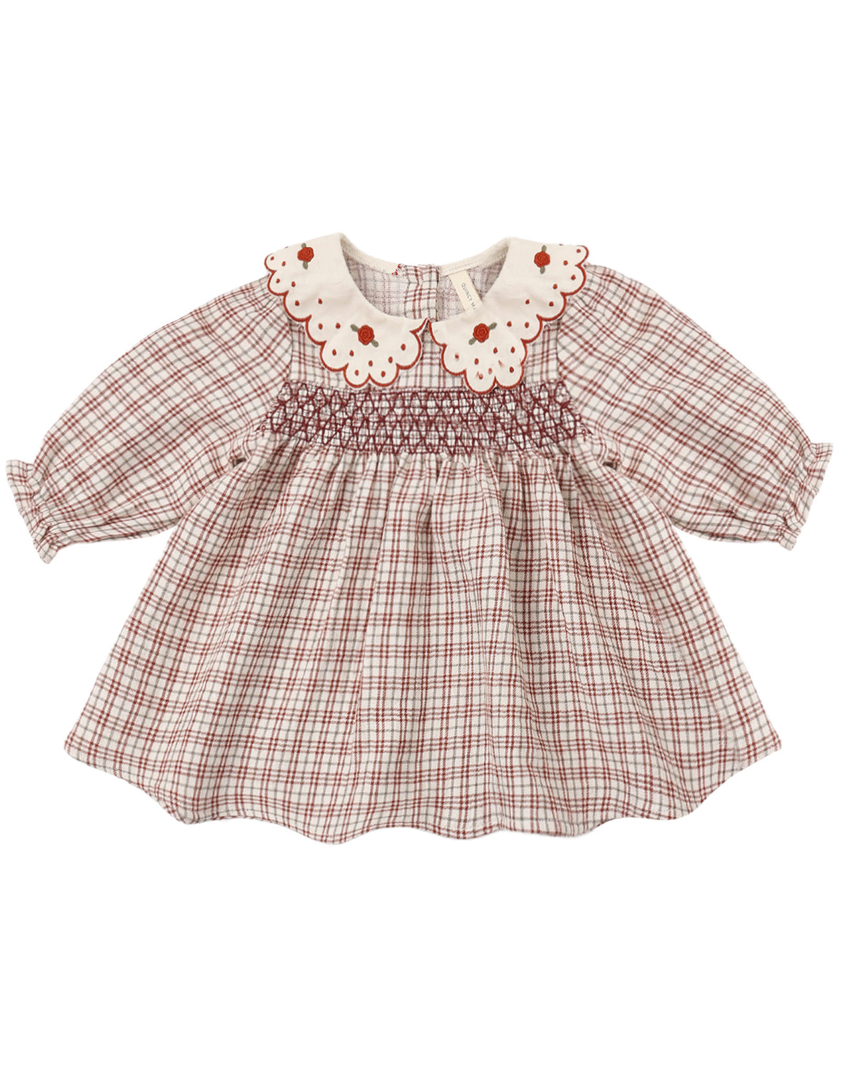 Quincy Mae Callie Dress- Christmas Plaid