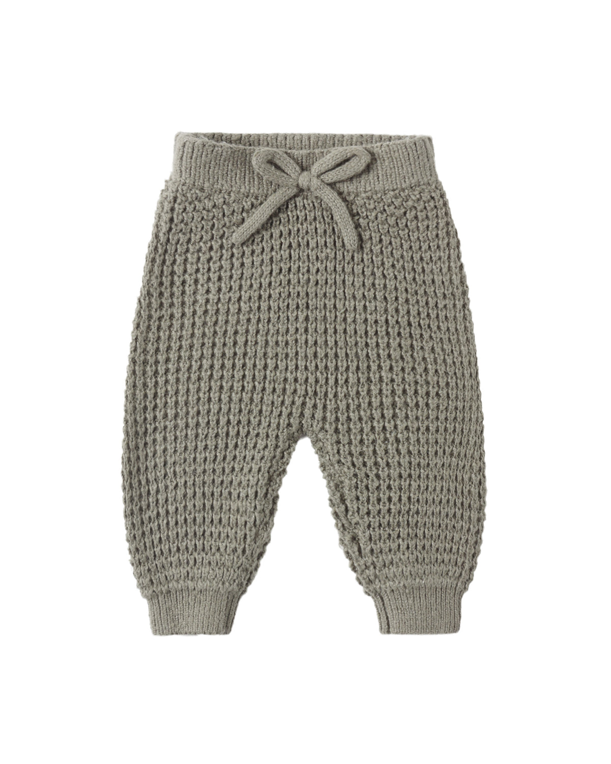 Quincy Mae Chunky Knit Pant- Spruce
