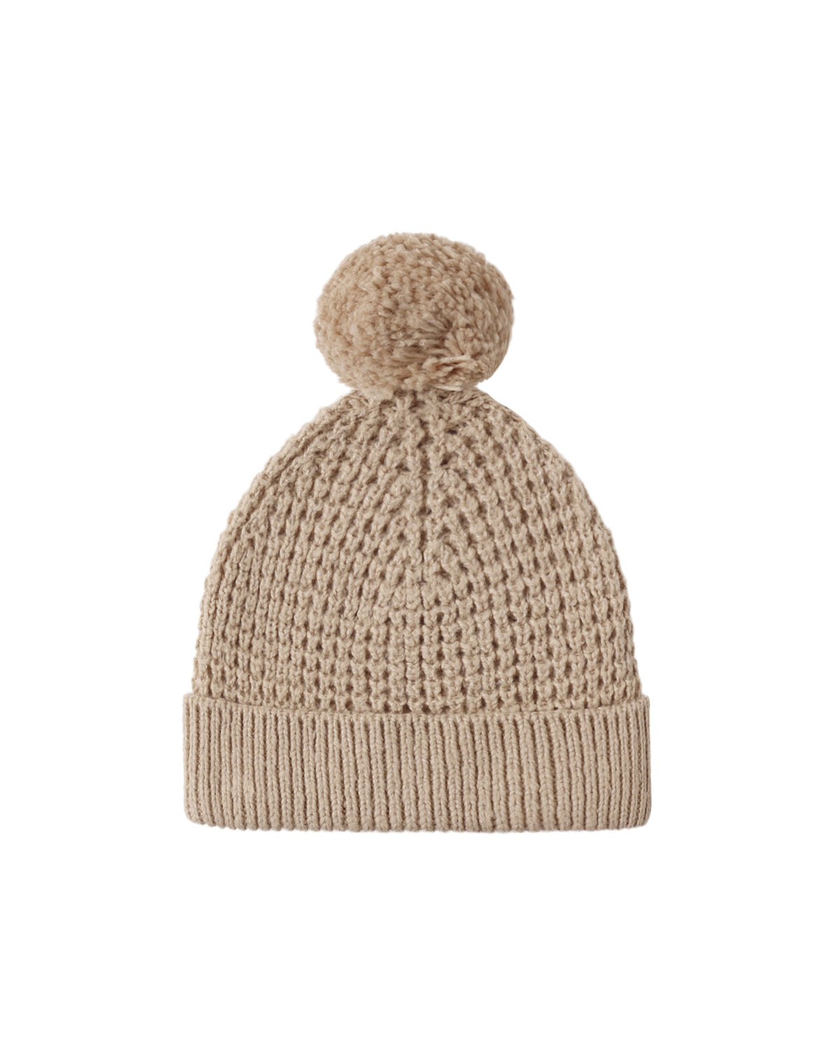 Quincy Mae Beanie- Heathered Latte