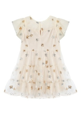 Mabel + Honey Nutcracker Embroidered Tulle Dress