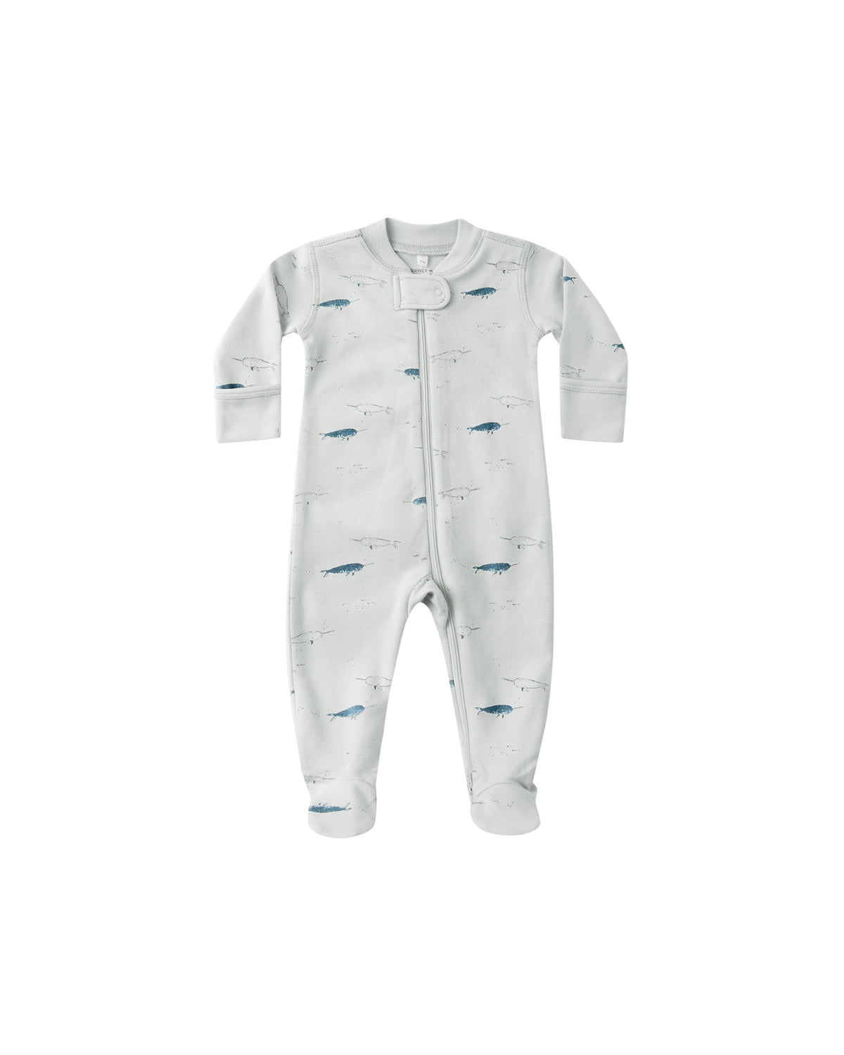 Quincy Mae Zip Long Sleeve Sleeper Footie