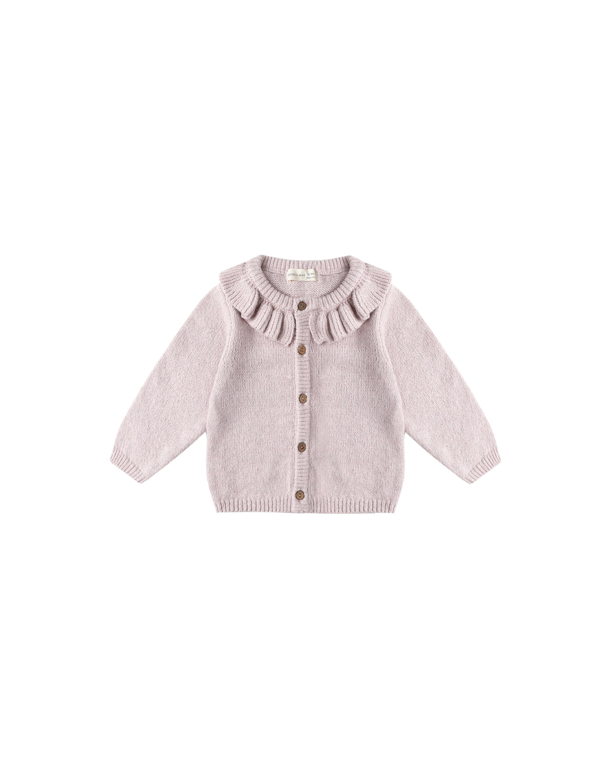 Quincy Mae Ruffle Collar Cardigan II Lilac