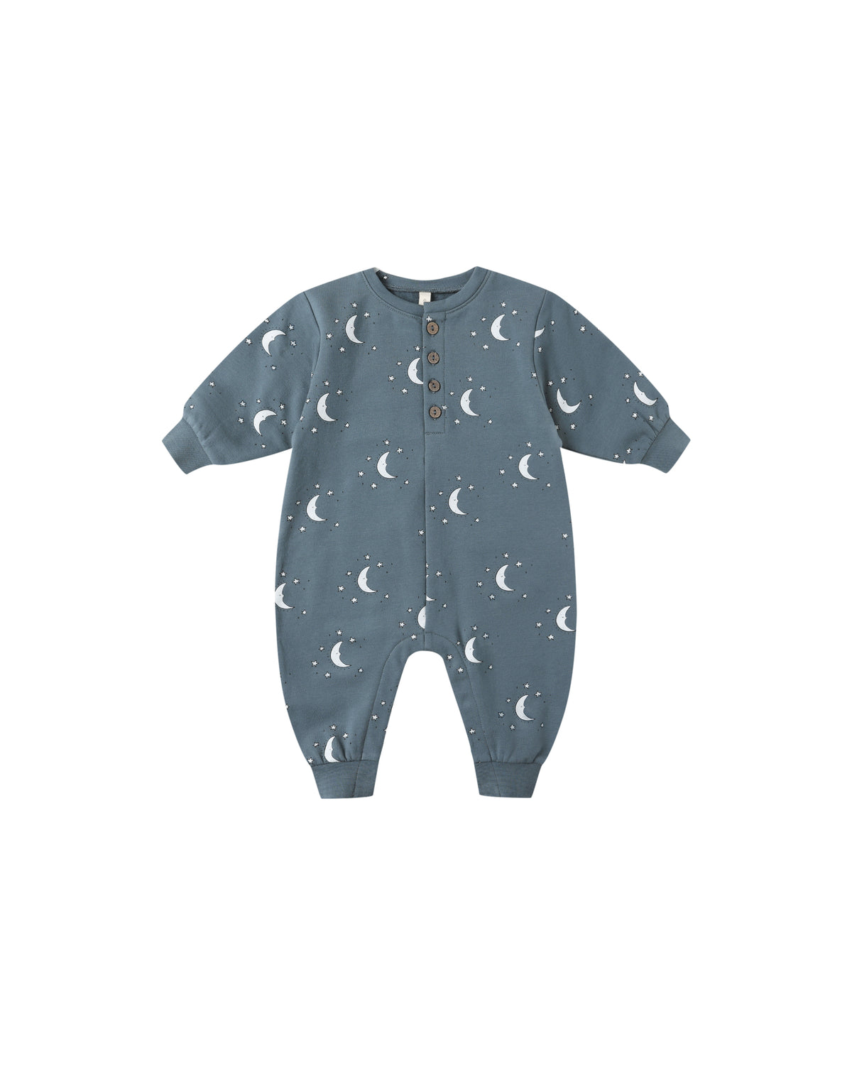 Quincy Mae Relaxed Fleece Jumpsuit II Moons