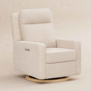 Babyletto Sigi Pro Power Recliner & Swivel Glider with Power Adjustable Headrest and Lumbar Support