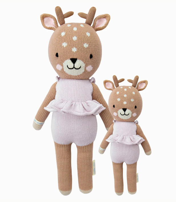 Cuddle + Kind Violet the fawn Little (13 in.)