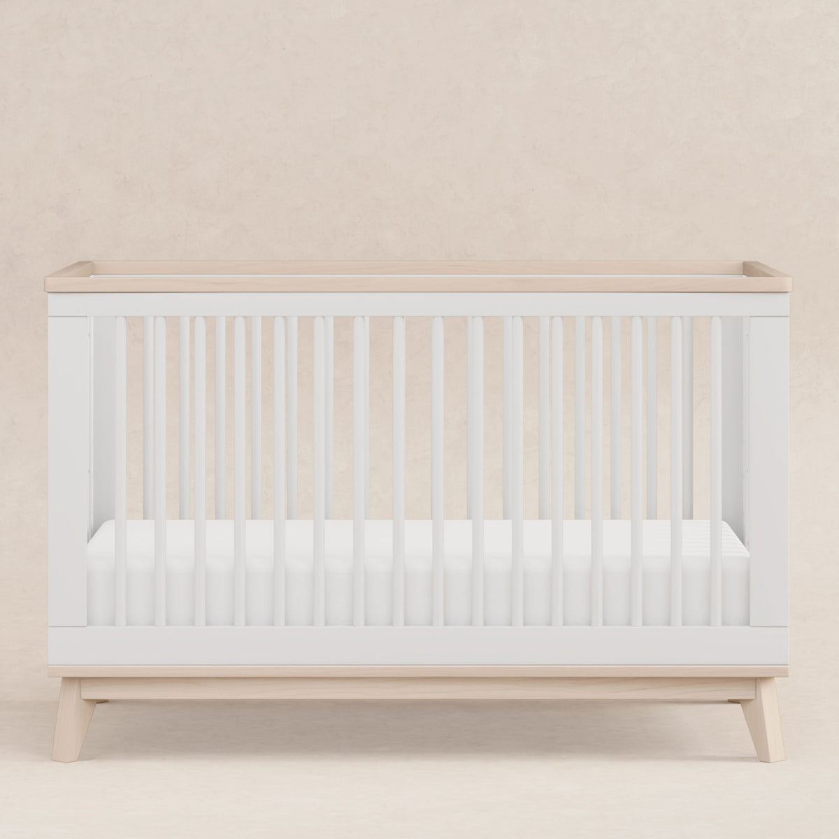 Babyletto Scoot 3-in-1 Convertible Crib with Toddler Bed Conversion Kit