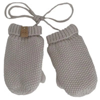 CaliKids Knit Soft Touch Mitten with Cord
