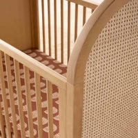 Babyletto Bondi Cane 3-in-1 Convertible Crib with Toddler Bed Conversion Kit