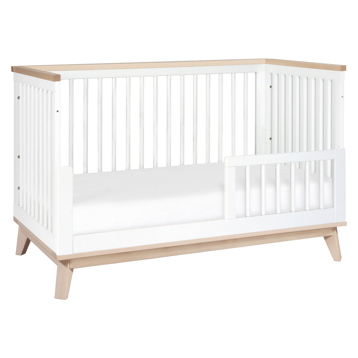 Babyletto Scoot 3-in-1 Convertible Crib with Toddler Bed Conversion Kit