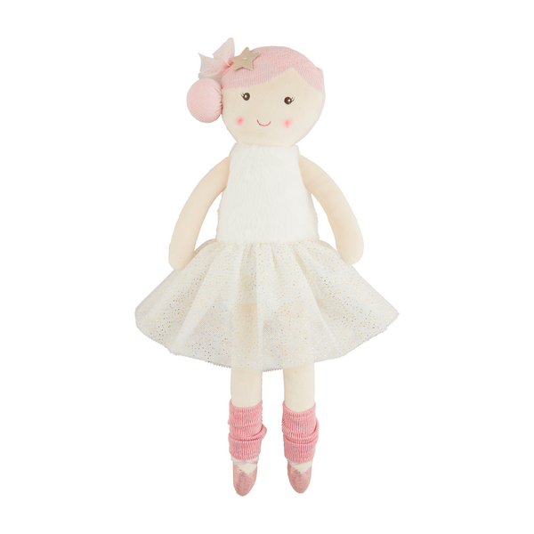 Mud Pie My First Ballerina Doll