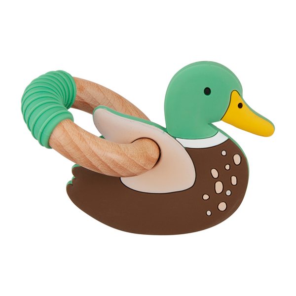 Mud Pie Mallard Ring Silicone Teether