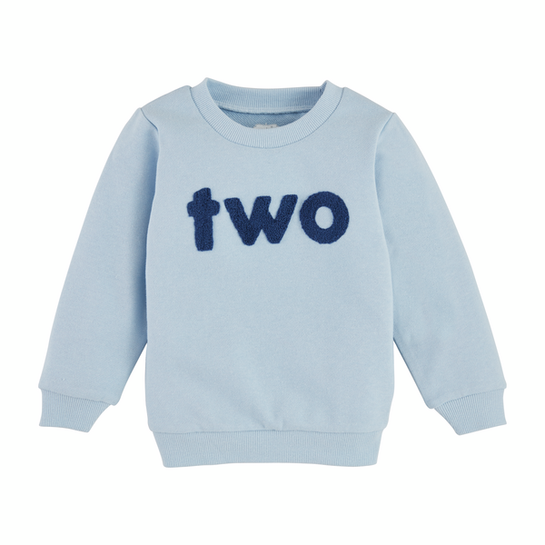 Blue Second Birthday Sweatshirt