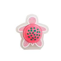 MudPie Pink Turtle LED Squeezeball