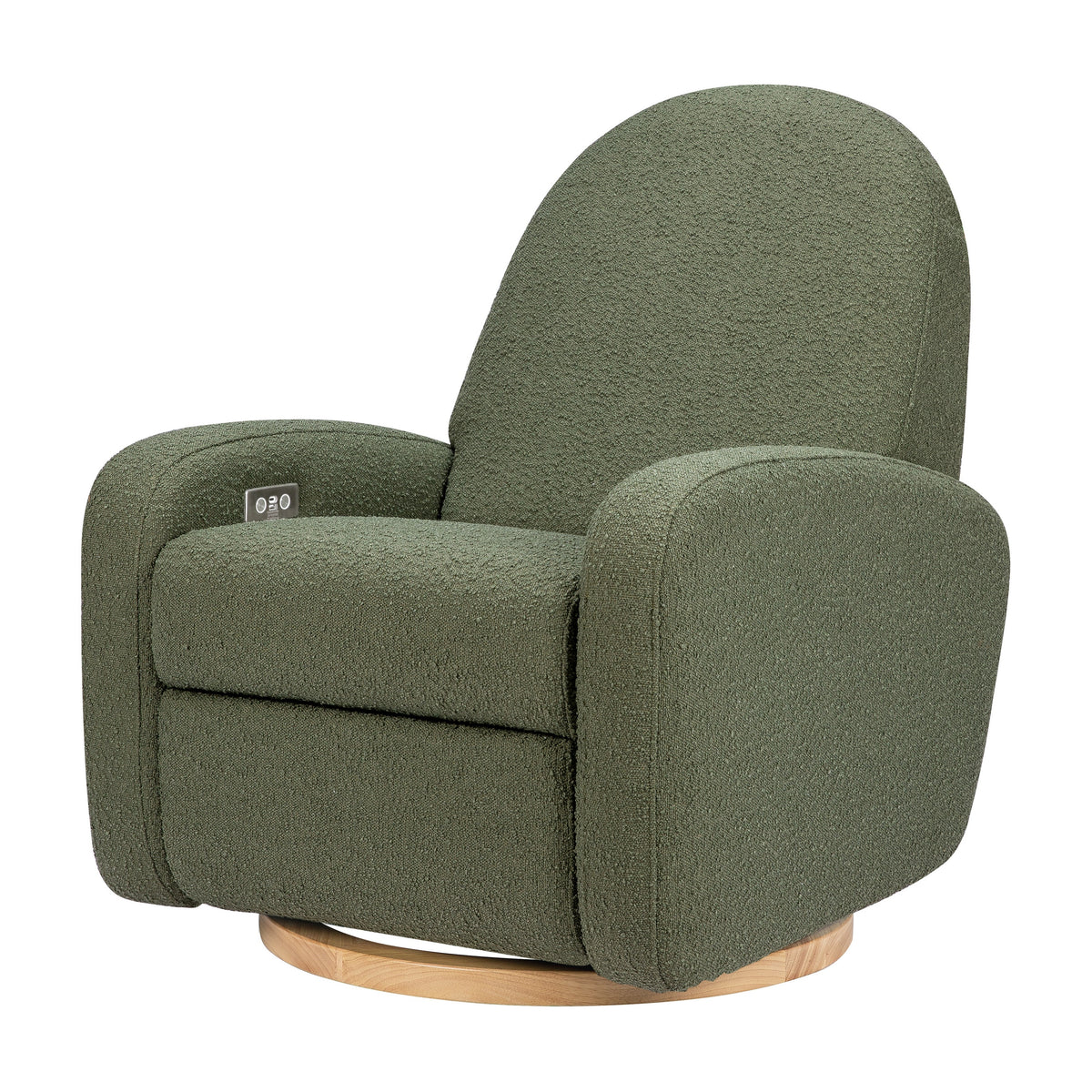 Babyletto Nami Electronic Recliner and Swivel Glider Recliner with USB port