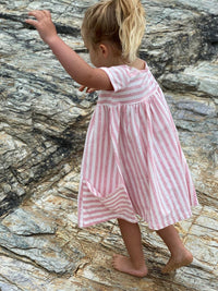 Vignette Rylie Dress - Pink Stripe